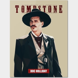 doc holiday Posters and Art